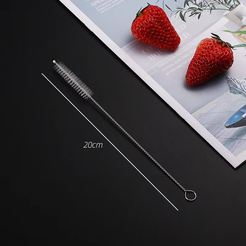 Internet celebridad 304 de acero inoxidable de doble uso cuchara de paja leche té café Mezcla cuchara mate cuchara de té cuchara de filtro de paja extraíble