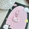 Cute pig style-pink cat pendant