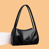 Leather small design underarm bag, one-shoulder bag