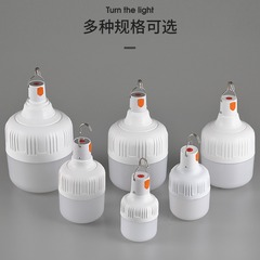 クロスボーダーled屋外電球キャンプ出店ランプusb充電タイプ電球十分電力充電電球卸売り