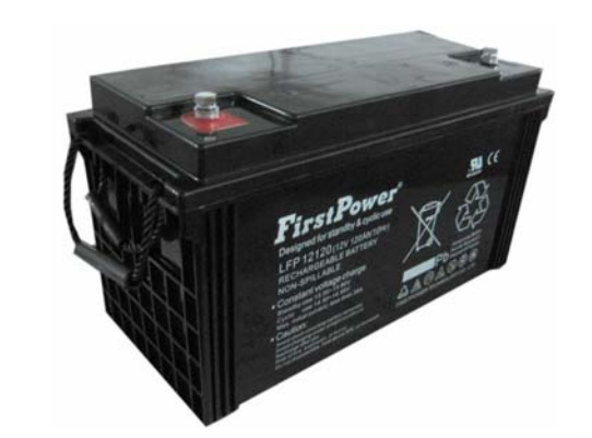 FirstPower一电蓄电池LFP12120 12V120AH UPS EPS直流屏消防