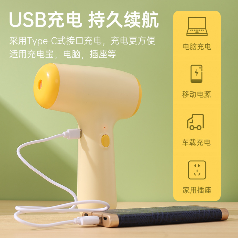 Two-in-One Food Processor Multifunction Home Egg Beater Garlic Press Wireless Meat Grinder Garlic Smasher Cream Whisker