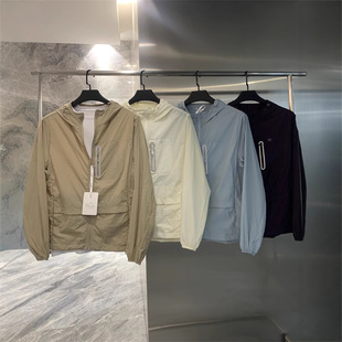 Original Yarn Upf50+! Summer Couple Style Lightweight, Breathable, Elastic, Loose Skin Clothing, Hooded Sun Protection Clothing, Trendy