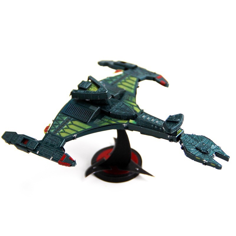 Acero estatua mágica al por mayor Star Trek todo metal de acero inoxidable DIY hecho a mano 3D rompecabezas modelo montaje