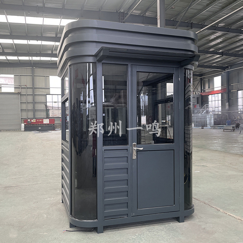 Quiosco de seguridad de servicio móvil al aire libre Quiosco de portero de servicio de peaje Quiosco de seguridad de seguridad Productos acabados Fabricantes de stock