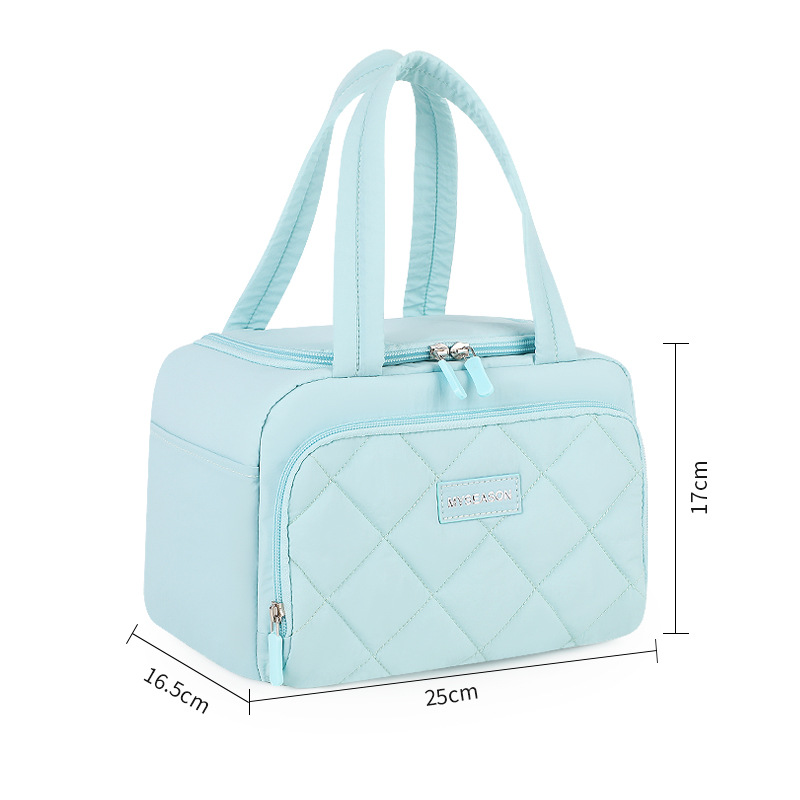 Nueva bolsa de almuerzo portátil de alta belleza, bolsa de almuerzo de aislamiento, bolsa de viaje de chicas