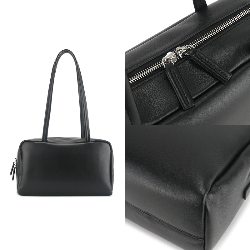 2026 New Row Wedding Genuine Leather Handbag & Crossbody Bag For Women, Luxury Niche Commuter Messenger Bag - Thumbnail 2