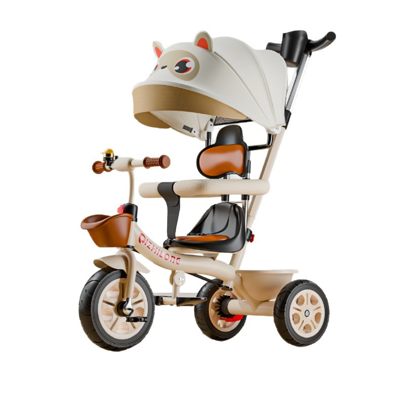 Tricicletas infantiles de 1 - 3 - 6 años de edad, carrito de mano para bebés, bicicleta para bebés