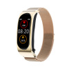 Headphones, bracelet, smart watch, suitable for import, 2 in 1, bluetooth, tracks heartbeat, measures blood pressure