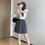 运动夏季显瘦薄款裙裤