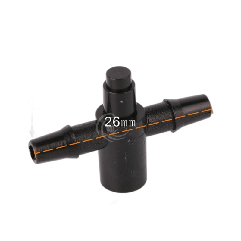 3 / 5 divisor de agua de 3 vías 1 salida 2 divisor de flujo una junta de conexión 35 accesorios de riego por goteo de pared de planta capilar image 6