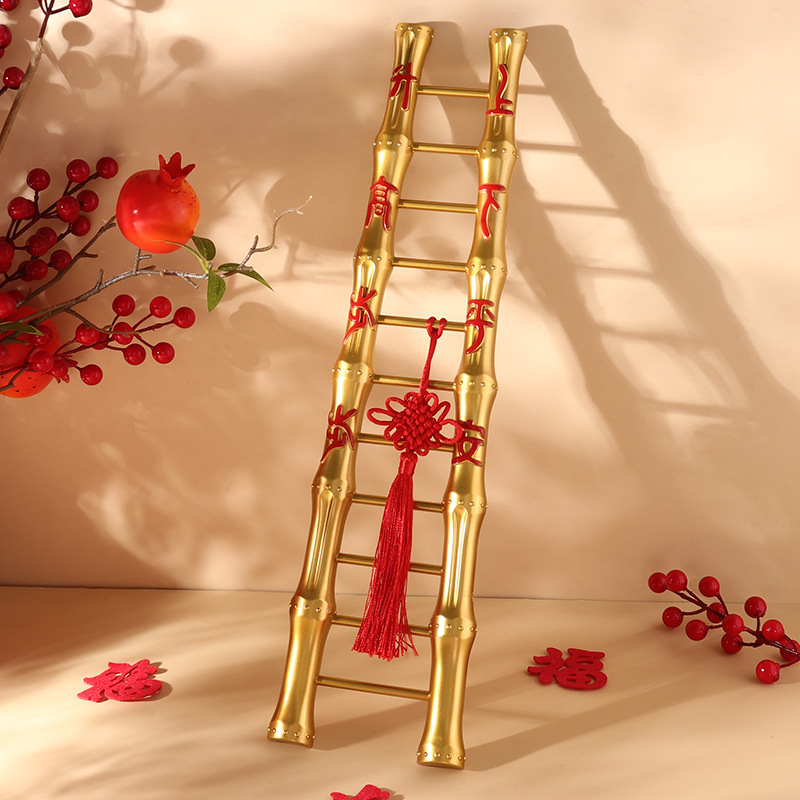 Nuevo hogar decoración ceremonia de mudanza nuevos artículos de mudanza decoración escalera paso a paso elevación ornamentos