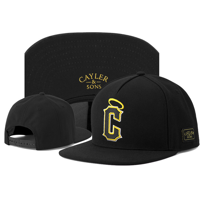 Sombrero de ala plana de comercio exterior, gorro de ajuste, gorro de coche, gorro de moda estadounidense, lote de entrega de una pieza de sol