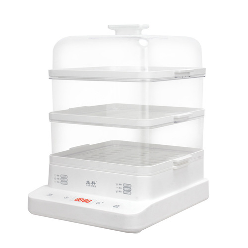Xianke electric steamer household multifunctional three-layer breakfast machine large capacity fully automatic heat preservation scheduled timer steamer