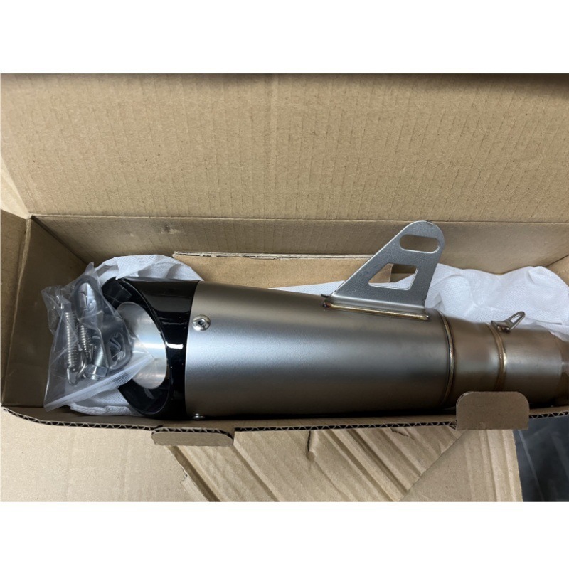Little Ninja Z250 300Zx10Mt0709 R25R3R6 Street Sc Double-Layer Motorcycle Exhaust Pipe Tail Throat