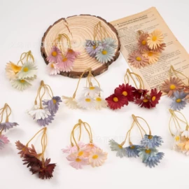 仿真花;发夹;仿真植物配件