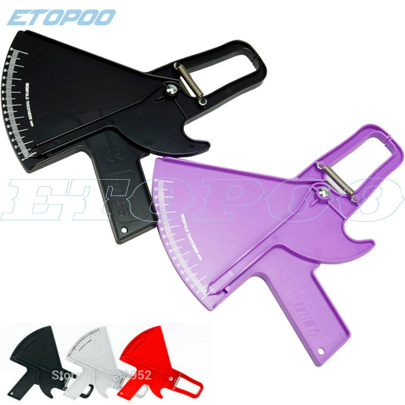 ETOPOO двойной пружинный 80-миллиметровый толщиномер жирности кожи, щипцы для измерения жирности кожи оптом