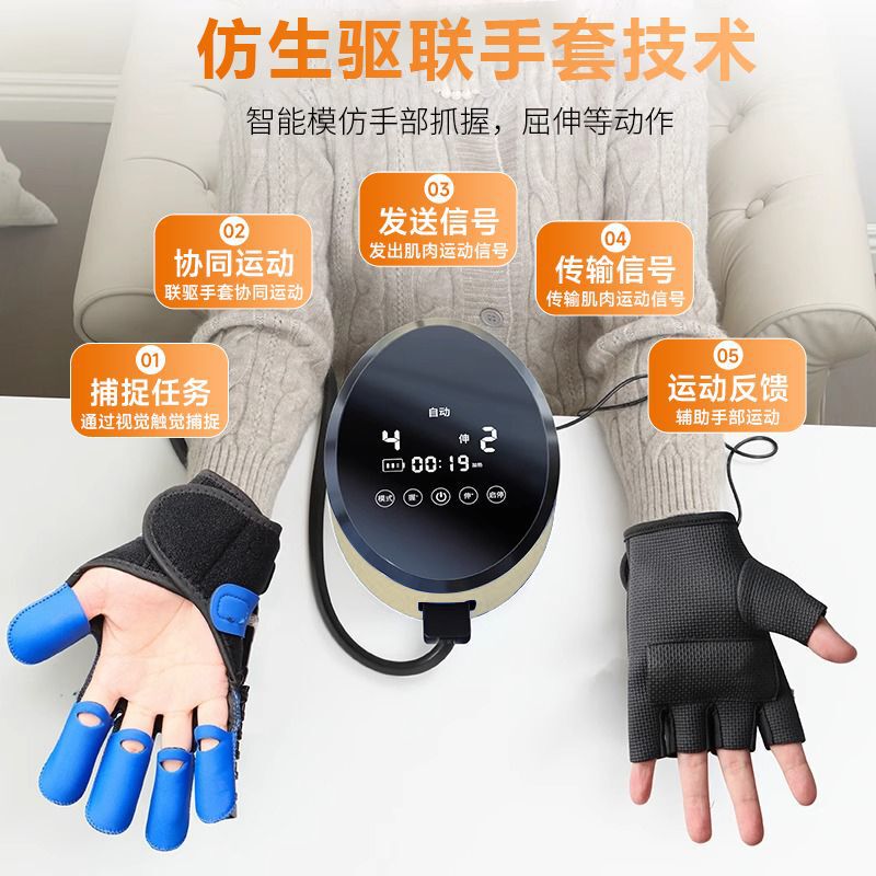 高齢者向けリハビリロボットグローブトレーナー、脳卒中・片麻痺、5本指ハンドトレーニング、5本指ハンドトレーニングの国境を越えた特別供給|undefined
