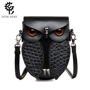 Cross -border hot selling European and American punk -style ladies shoulder -shoulder bag creative snake pattern stitching anchor eagle handbags