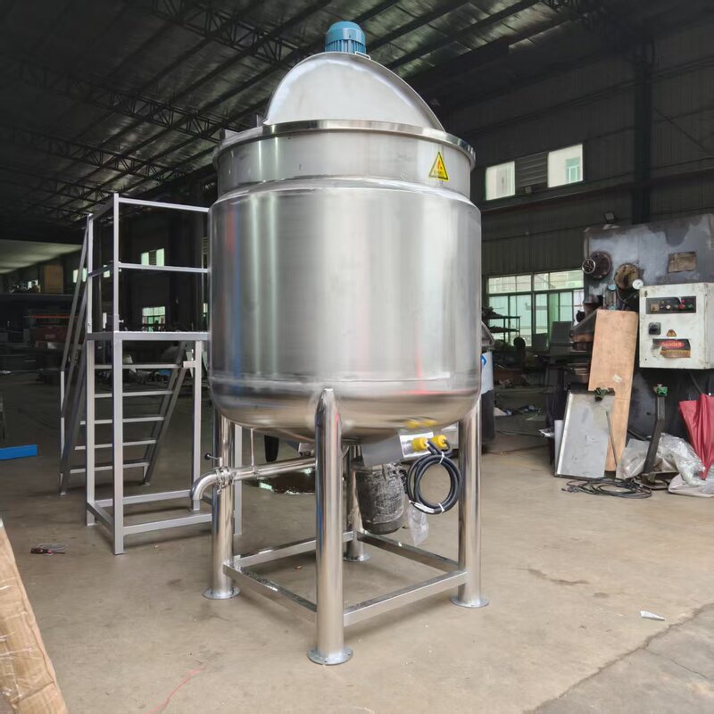 Stainless Steel Liquid Mixing Tank, Resin Glue Heating Mixing Tank, Silicone Cutting and Disinfecting Liquid Reactor, Vertical Mixer Stainless Steel Liquid Mixing Tank, Resin Glue Heating Mixing Tank, Silicone Cutting and Disinfecting Liquid Reactor, Vertical Mixer