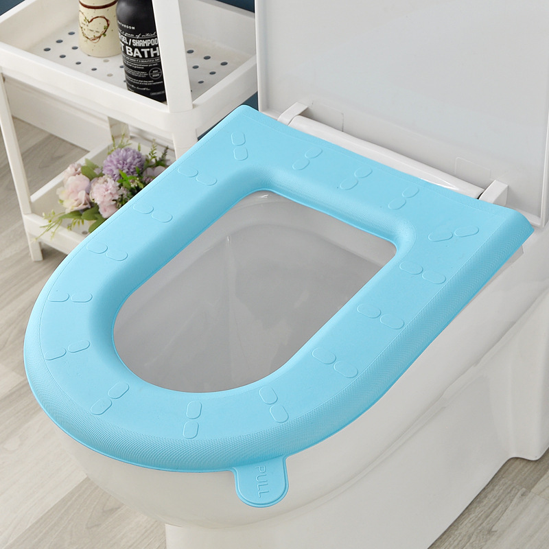 Warna biru solid tahan air ekstra besar / 40*47