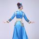 UNMUN Mongolian performance clothing women's clothing adult minority performance clothing large swing skirt Mongolian robe Chopsticks Dance
