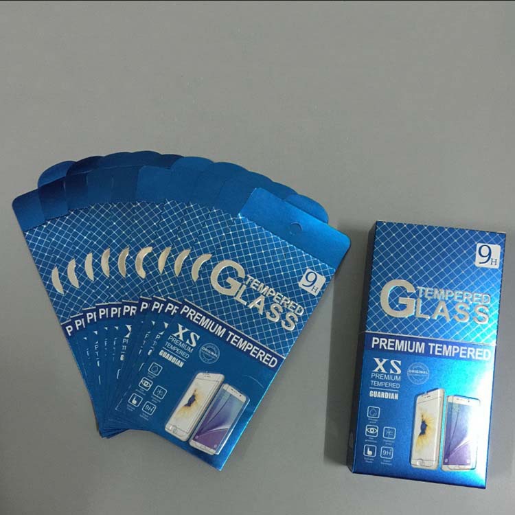 10合1套装手机钢化玻璃膜纸质包装盒 苹果钢化膜包装多个图案可选