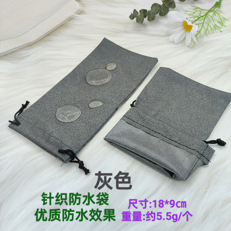 Mayorista gafas de sol bolsa de gafas de sol bolsa de almacenamiento impermeable bolsa de tela de ojos de alta calidad para hombres y mujeres bolsa de polvo en stock