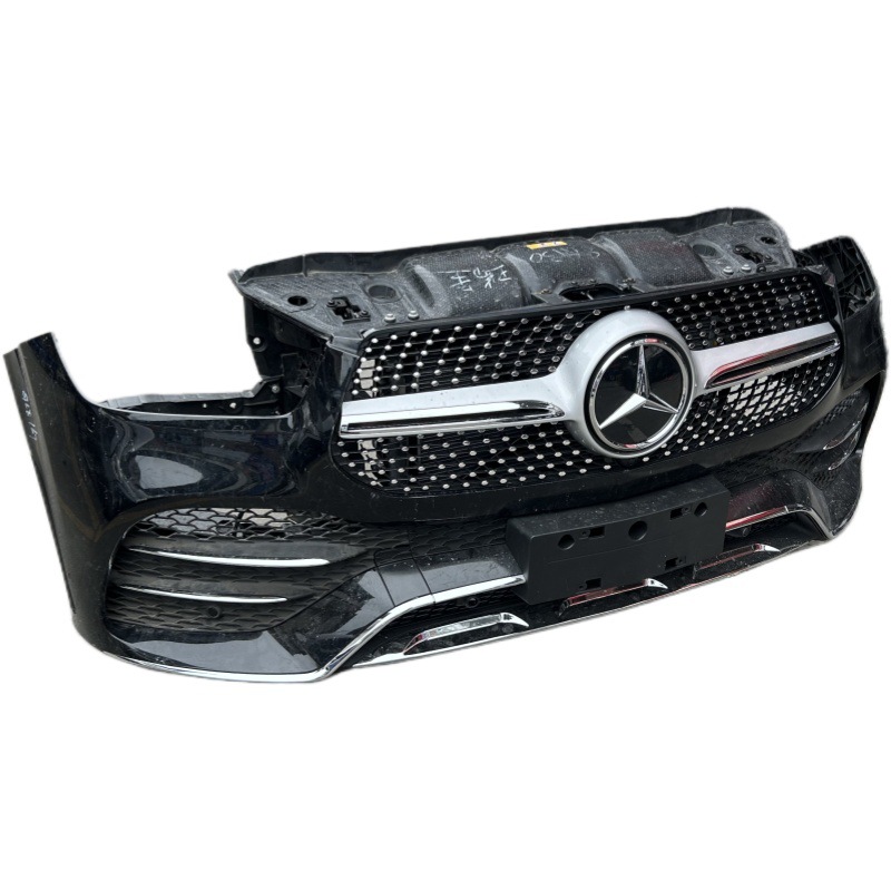 Suitable for Mercedes-Benz GLE W167 bumper front mouth headlight cover leaf board original car disassembly