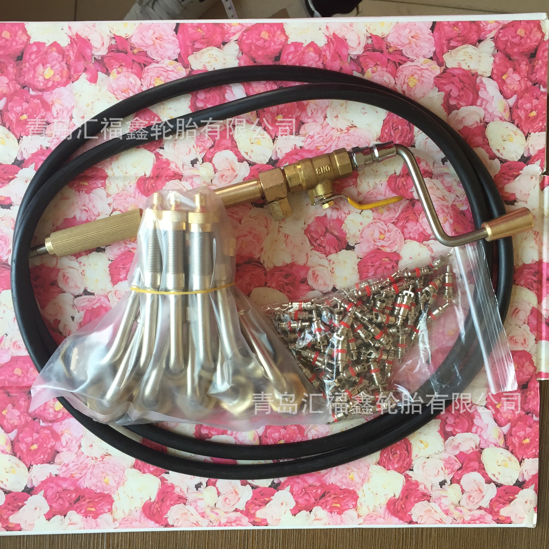 矿卡起重机密封圈26.5R25385/95R25 445/95R25气门嘴气门芯充气杆