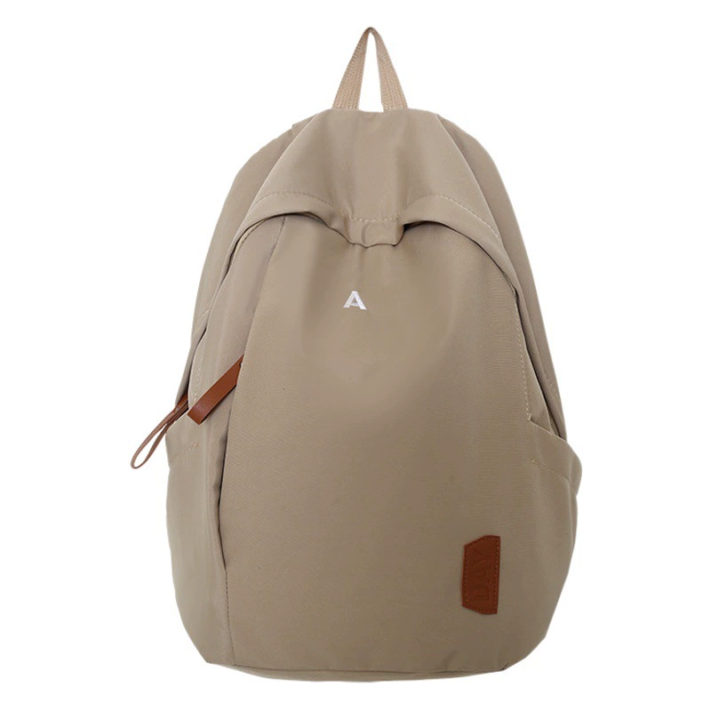 Школьный рюкзак для мальчиков, студентов колледжа, черный компьютерный рюкзак, Женский однотонный дорожный рюкзак с высоким смыслом, большой емкости