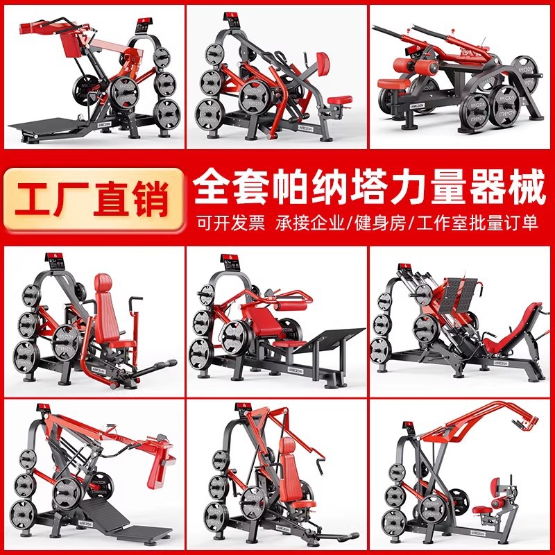 Panatta Equipos Panatta Fitness Equipos completos para gimnasio Piernas traseras Equipos de ejercicio de pecho