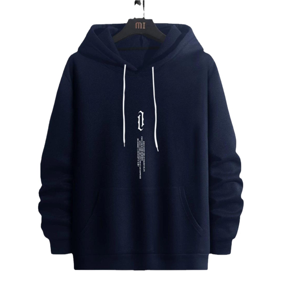 2023 transfronterizo de otoño e invierno de comercio exterior nuevos hombres suéter con capucha impreso suéter de moda personalizado europeo y americano