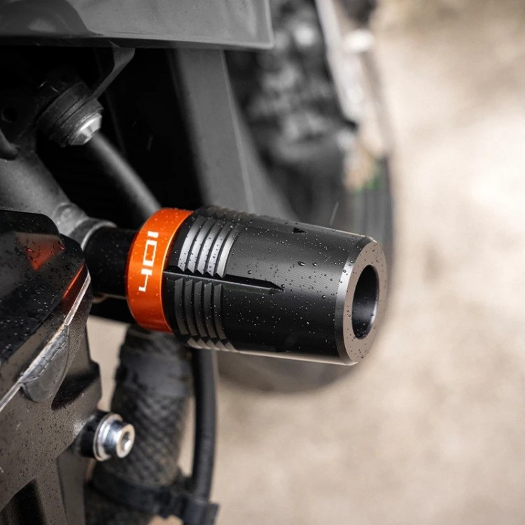 Suitable for Husqvarna401 Svartpilen401/250 25-Year Body Anti-Fall Protection Ball + Exhaust Anti-Fall Protection Ball