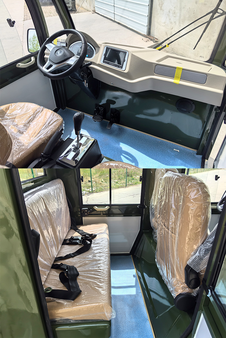 Electric Four-Wheel Truck Transfer Truck Transport Truck Factory Transport Transfer Truck Logistics Transfer Cargo Transport Truck