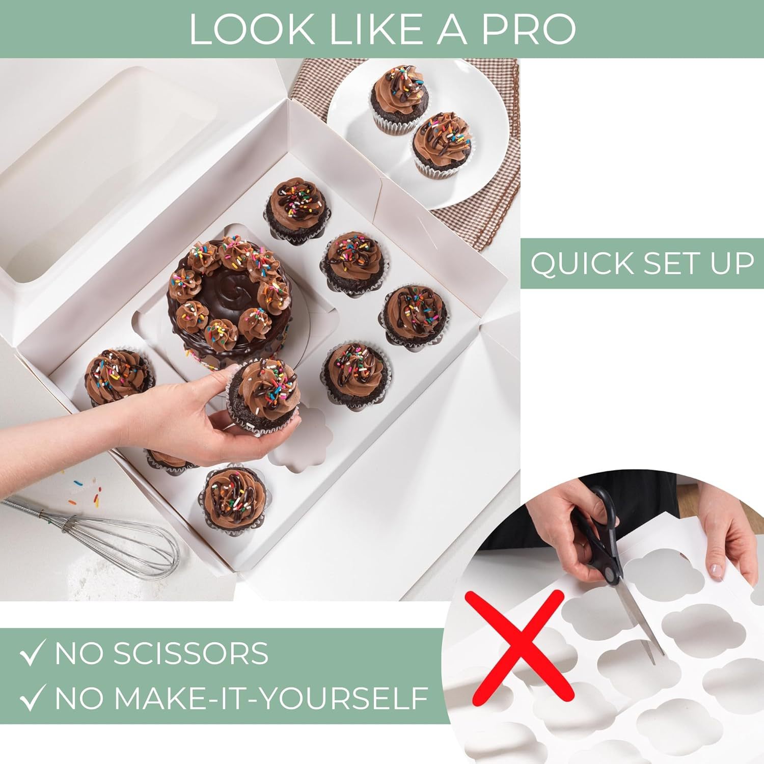 Liangtang Internet celebridad 5 piezas ventana papel taza pastel caja de embalaje nieve Mei Niang hornear caja de embalaje huevo taza caja muffin taza