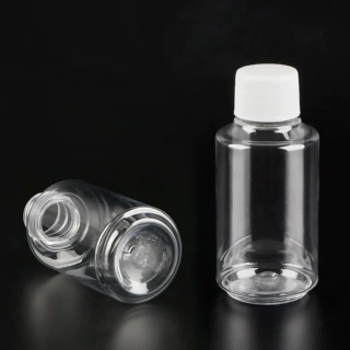 20牙口PET塑料瓶定制 50ml爽肤水卸妆水分装瓶 50毫升透明瓶空瓶