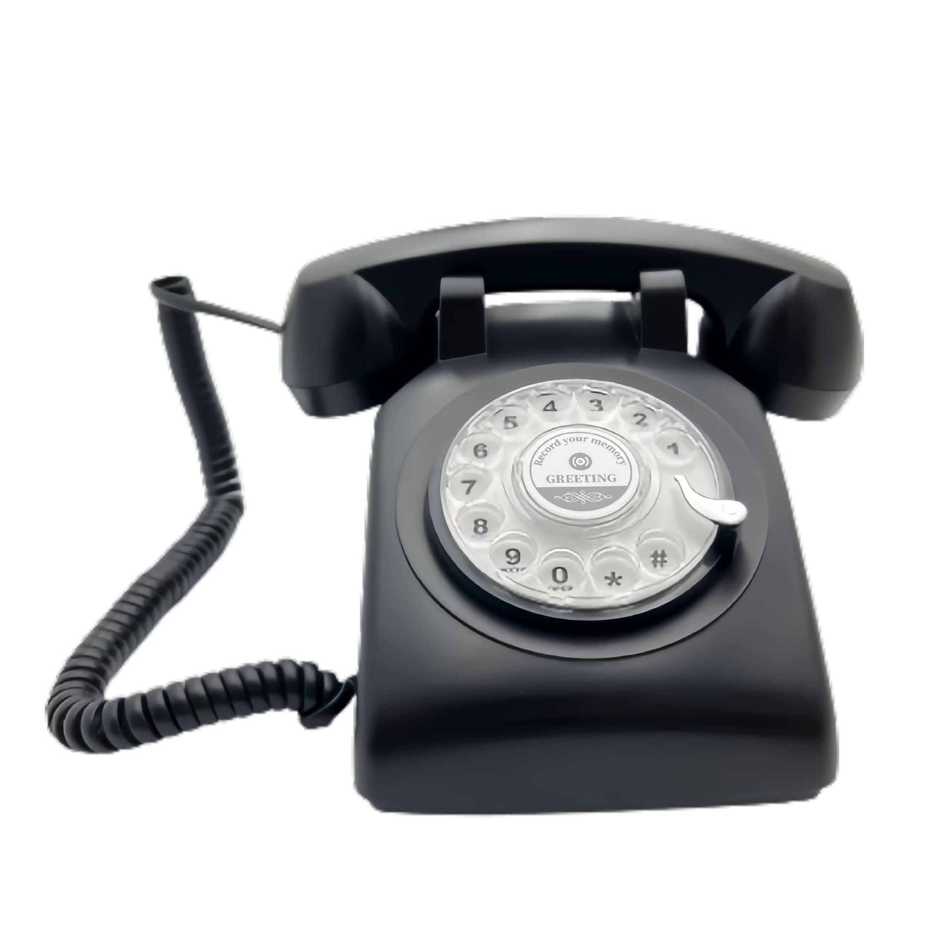 Трансграничный телефон специально для старинных ретро-карт записи телефона антикварная свадебная вечеринка стационарный телефон гостевой телефон