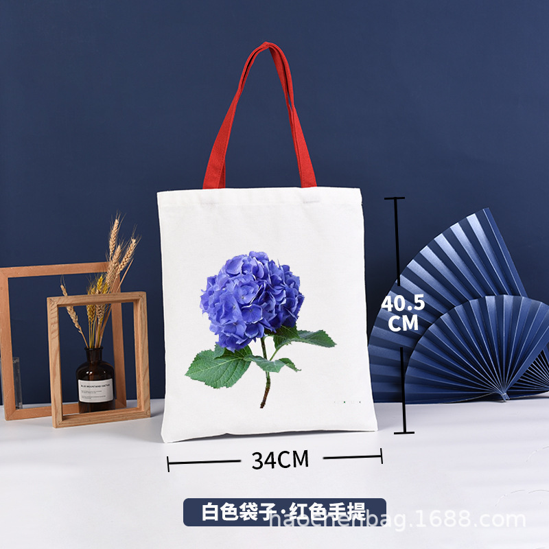 厂家批发帆布袋束口空白学生补习棉布袋广告LOGO设计制 定帆布包