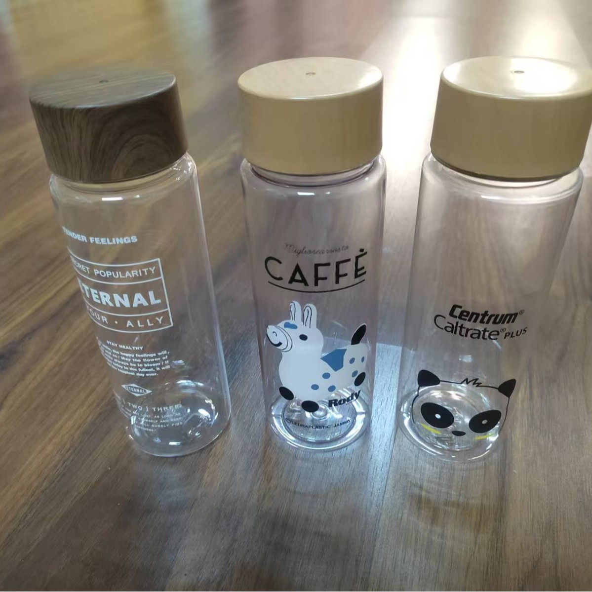 批发塑料杯子AS杯子pet杯子可以装冷热水