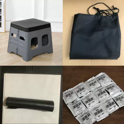 Emergency Children Toilet Field | Kempinq və səyahət - gray-curing-agent-garbage-bag-storage-bag