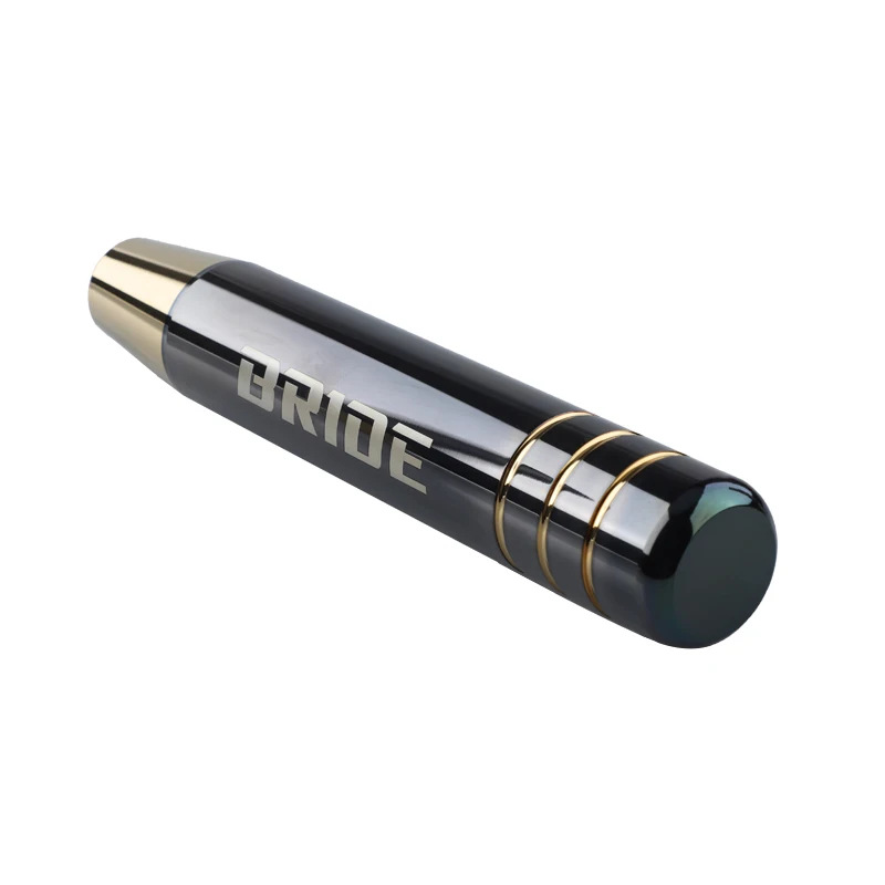 Universal Modified NOS Bride Black Gold Shift Knob