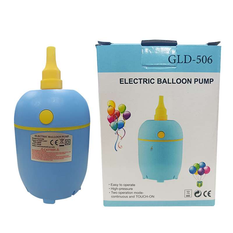Bomba de globo eléctrica estándar americana mini versión doble agujero inflador globo inflador bomba inflador herramienta inflable