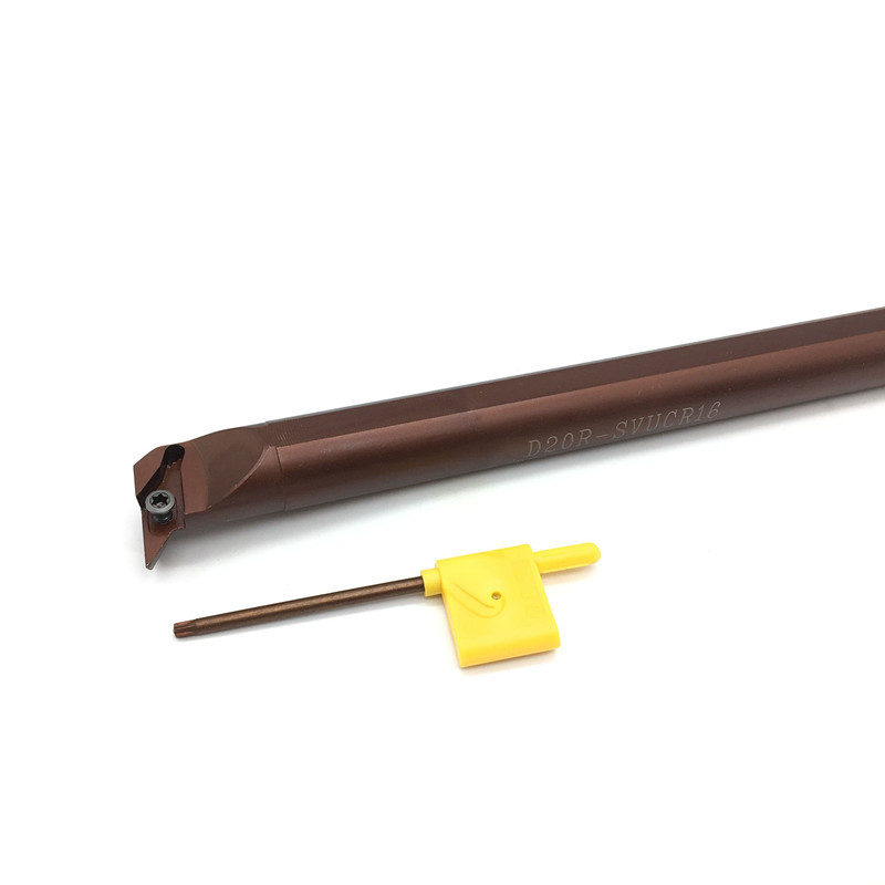 95度弹簧钢内孔刀杆 弹簧钢车刀D20R-SVUCR16