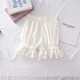 Japanese-style Loose Drawstring JK Safety Pants Anti-light Outer-wearing Thin Pumpkin Pants Girls Summer Pure Cotton Shorts White