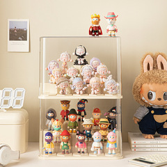 ブラインドボックス展示棚収納透明防塵アクリルフィギュア積み木展示棚バブルマット適用展示箱