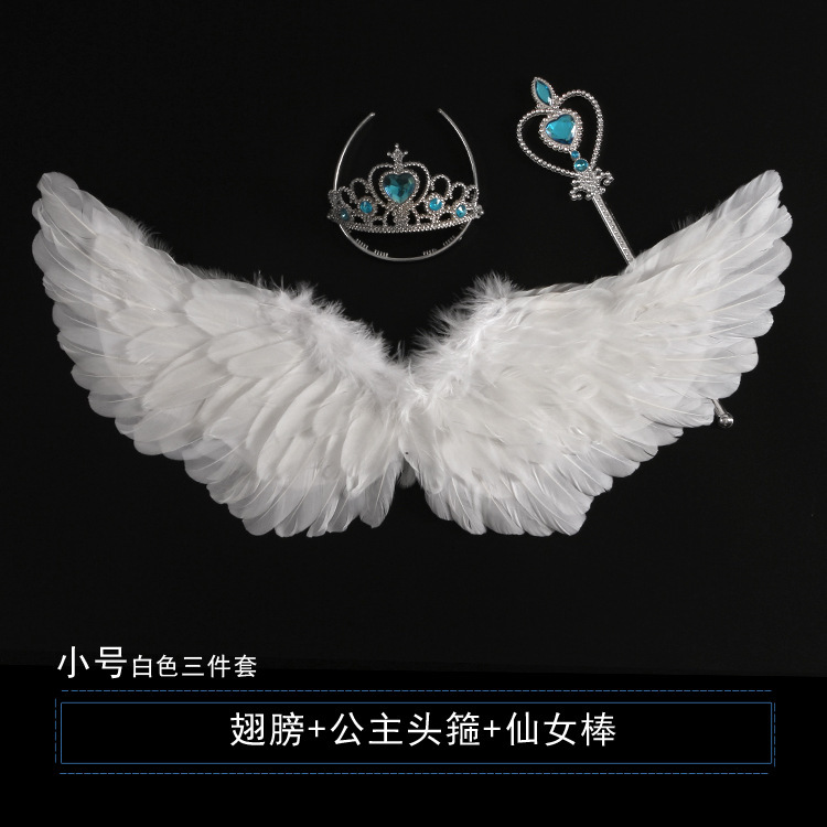 Halloween plumas alas adultos niños fiesta diablo ángel plumas alas props niños ángel alas