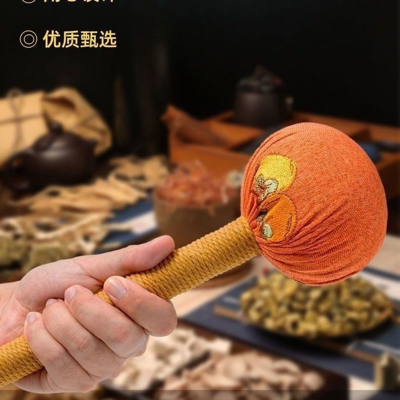 Shi Shi Ru Yi Mugwort Hammer 31cm Linen Moxa Tap Stick for Body Relaxation specifications