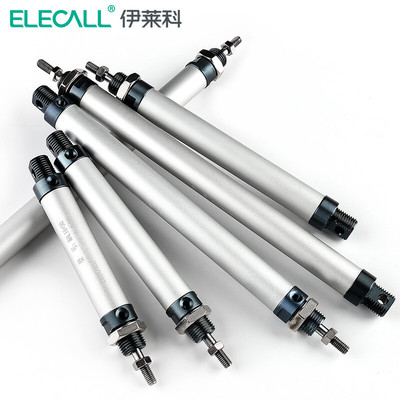 伊莱科(ELECALL)迷你气缸MAL系列铝合金迷你可调行程气缸小型铝
