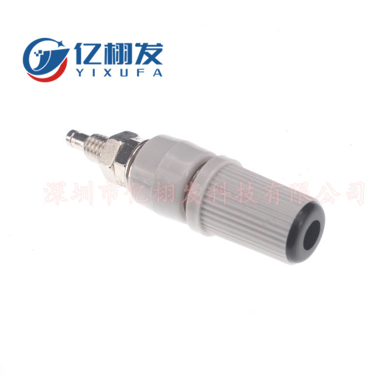 M5 * 48純銅ターミナル30a大電流5mm端子4mmバナナソケットパネルプラグ接地柱|undefined